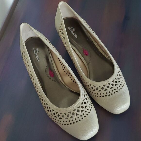 Brand New Ros Hommerson TINA Pumps Sz 8.5W -Taupe - Picture 5 of 6